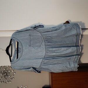 Free people denim tunic
